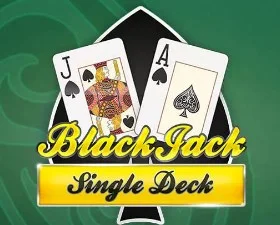 blackjack single deck